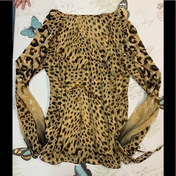 One teaspoon sheer animal print blouse - Picture 2 of 6